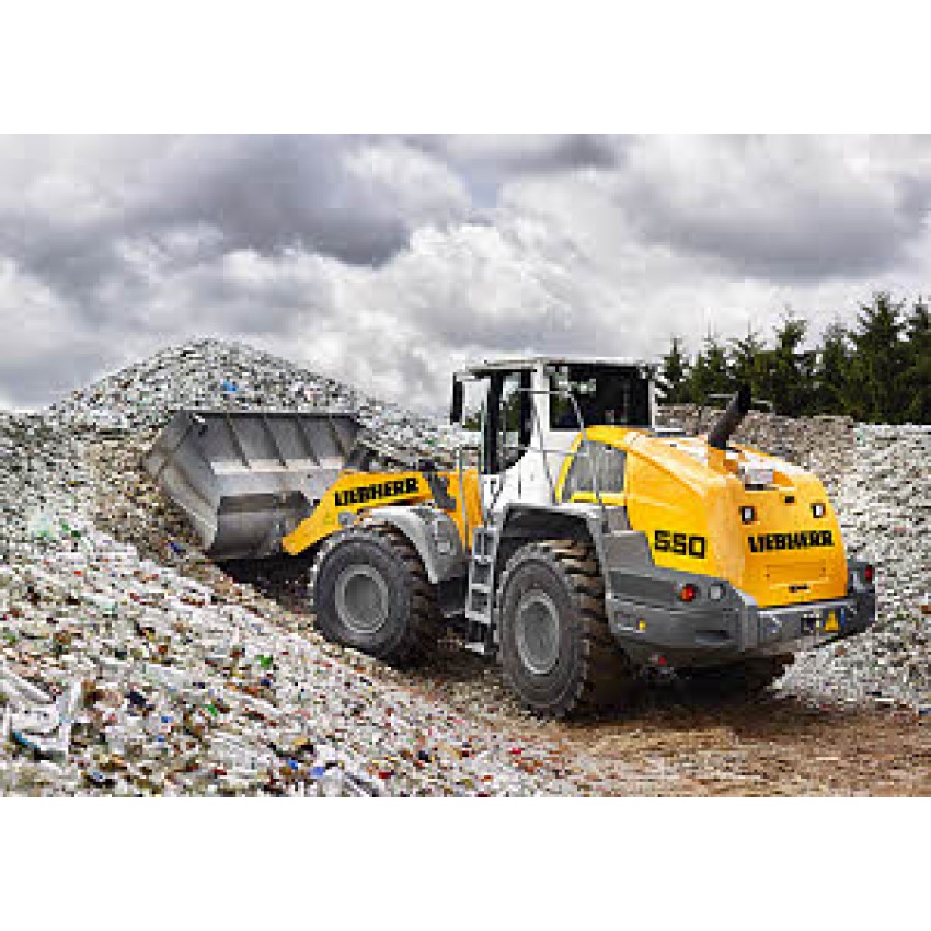 For hire - Liebherr 55 Tyred Shovel